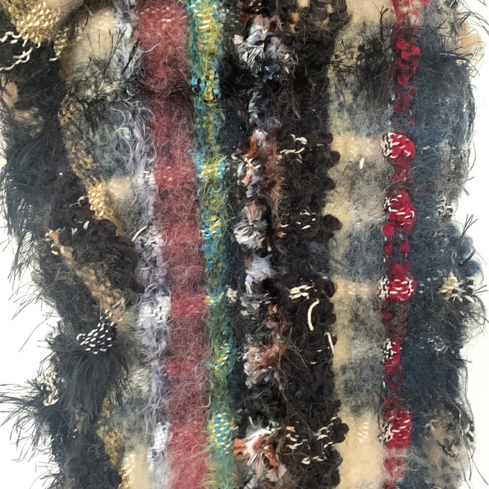 Winter texture shawl.